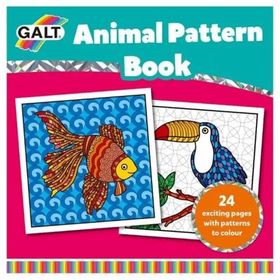 Galt 1005041 6+ Yaş Hayvan Desenleri Boyama Kitabı