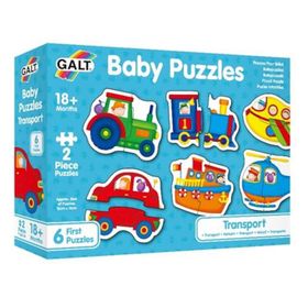 Galt Baby Puzzles Transport 2'şer Parçalı 6 18 Ay+ Yapboz