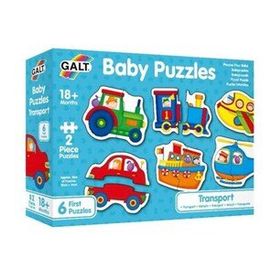 Galt Baby Puzzles Transport 2'şer Parçalı 6 18 Ay+ Yapboz