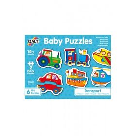 Galt Baby Puzzles Transport 2'şer Parçalı 6 18 Ay+ Yapboz
