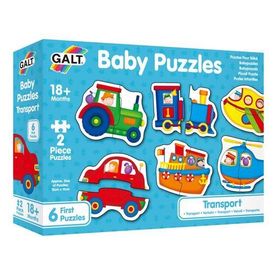 Galt Baby Puzzles Transport 2'şer Parçalı 6 18 Ay+ Yapboz