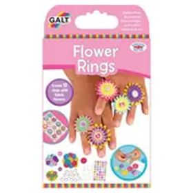 Galt Flower Rings 12 Adet Renkli Çiçek Yüzük Aktivite
