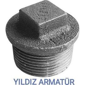 Galvaniz 1 inç Tapa