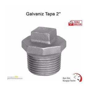 Galvaniz 2 inç Tapa
