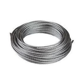 Galvaniz 8 mm x 100 mt Çelik Halat