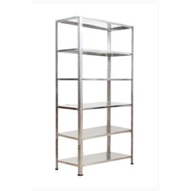 Galvaniz Raf 6 Katlı Çelik 43x93x200 cm Raf