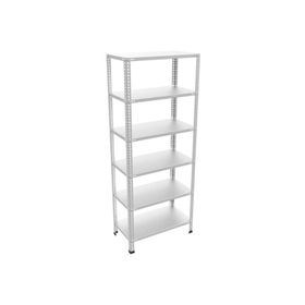 Galvaniz Raf 6 Katlı Çelik 43x93x200 cm Raf
