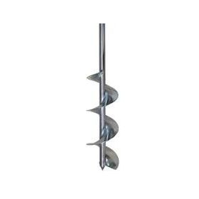 Galvaniz Toprak Burgusu Uzatmalı Çap 15 cm Boy 6 mt Sondaj Aleti