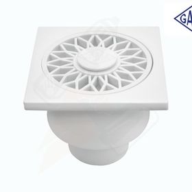 Gama 10x10 50'lik Alttan Çıkışlı Yer Süzgeci