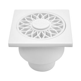 Gama 10x10 50'lik Alttan Çıkışlı Yer Süzgeci