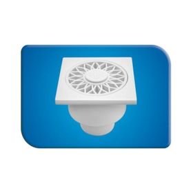 Gama 10x10 50'lik Alttan Çıkışlı Yer Süzgeci