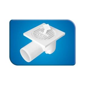 Gama 20601 10x10 50'lik Yandan Çıkışlı Yer Süzgeçi