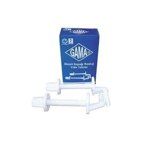 Gama 45001 Plastik Alttan Sıkma Klozet Kapağı Montaj Vidası