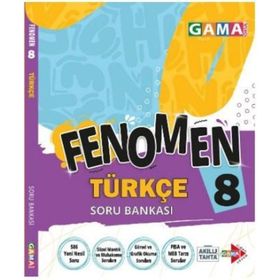 Gama 8. Sınıf LGS Türkçe Fenomen Soru Bankası