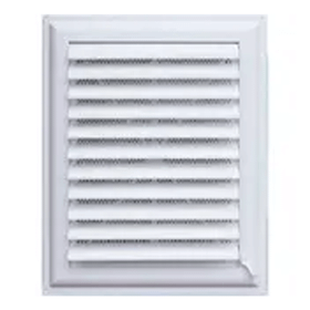 Gama Beyaz Plastik Panjur 28x28 cm Banyo Havalandırma Menfezi
