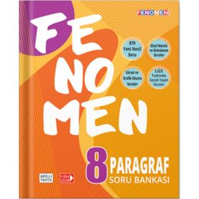 Gama Fenomen Okul 8. Sınıf LG Paragraf Soru Bankası Kitabı