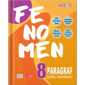 Gama Fenomen Okul 8. Sınıf LG Paragraf Soru Bankası Kitabı
