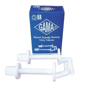 Gama Klozet Kapağı Plastik Montaj Vidası