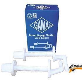 Gama Klozet Kapağı Plastik Montaj Vidası
