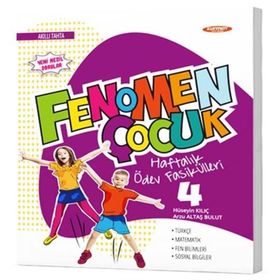 Gama Okul Yayınları 4. Sınıf Fenomen Çocuk Haftalık Ödev Fasikülleri
