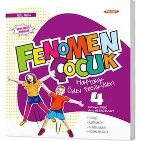 Gama Okul Yayınları 4. Sınıf Fenomen Çocuk Haftalık Ödev Fasikülleri