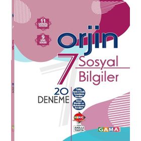 Gama Okul Yayınları 7. Sınıf Sosyal Bilgiler Denemeleri