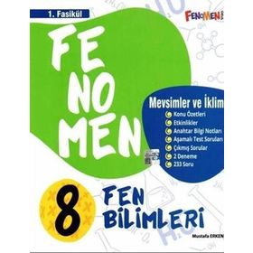 Gama Okul Yayınları 8. Sınıf Fen Bilimleri 1. Fasikül Mevsimler ve İklim
