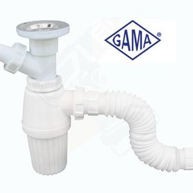 Gama Q32 Makine Çıkışlı Taslı Sifon