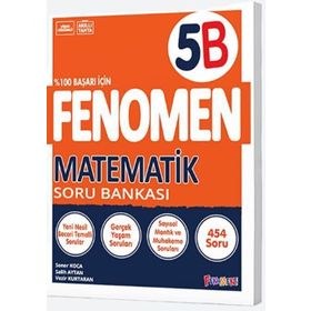 Gama Tesla 5. Sınıf Matematik B Fenomen Soru Bankası