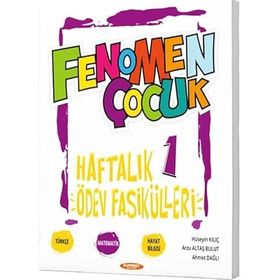 Gama Yayınları 1. Sınıf Fenomen Çocuk Haftalık Ödev Fasikülleri