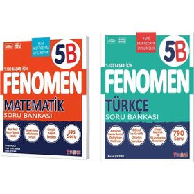 Gama Yayınları - 2022 5. Sınıf Matematik Türkçe Fenomen Soru Seti