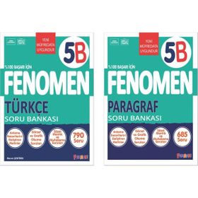 Gama Yayınları - 2022 5. Sınıf Türkçe Paragraf Fenomen Soru Seti
