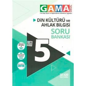 Gama Yayınları 5.Sınıf Din Kültürü Ve Ahlak Bilgisi Soru Bankası