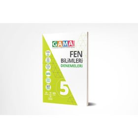 Gama Yayınları 5. Sınıf Fen Bilimleri Denemeleri