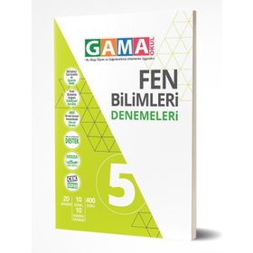 Gama Yayınları 5. Sınıf Fen Bilimleri Denemeleri