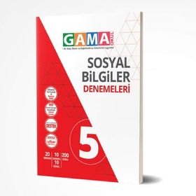 Gama Yayınları 5. Sınıf Sosyal Bilgiler Denemeleri