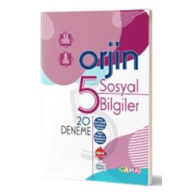 Gama Yayınları 5. Sınıf Sosyal Bilgiler Denemeleri