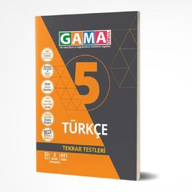 Gama Yayınları 5. Sınıf Türkçe Tekrar Testleri