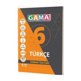 Gama Yayınları 6. Sınıf Nar Türkçe Tekrar Testleri