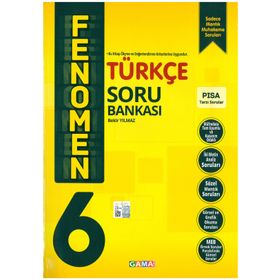 Gama Yayınları 6.Sınıf Türkçe Fenomen Soru Bankası