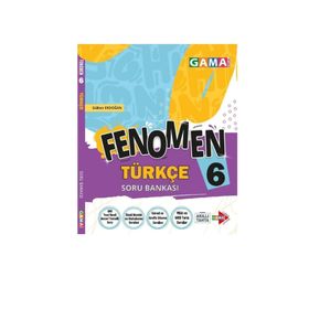 Gama Yayınları 6.Sınıf Türkçe Fenomen Soru Bankası