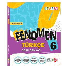 Gama Yayınları 6.Sınıf Türkçe Fenomen Soru Bankası