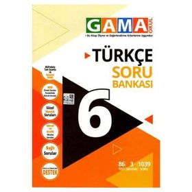 Gama Yayınları 6.Sınıf Türkçe Soru Bankası