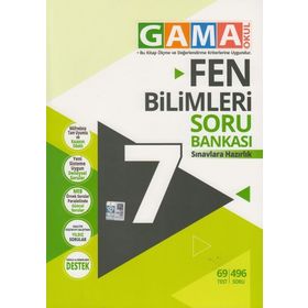 Gama Yayınları 7.Sınıf Fen Bilimleri Soru Bankası