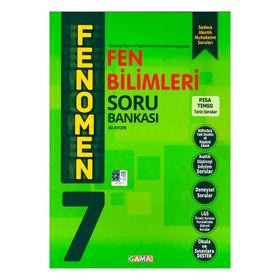 Gama Yayınları 7.Sınıf Fenomen Fen Bilimleri Soru Bankası