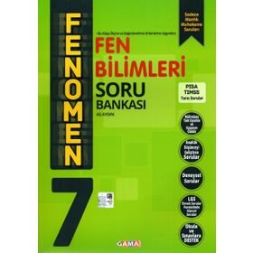 Gama Yayınları 7.Sınıf Fenomen Fen Bilimleri Soru Bankası