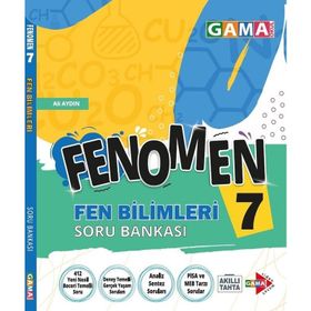 Gama Yayınları 7.Sınıf Fenomen Fen Bilimleri Soru Bankası