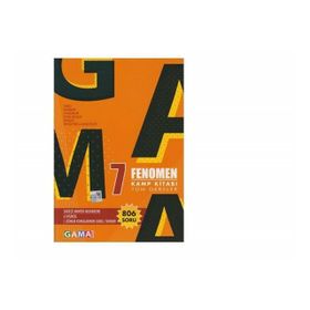 Gama Yayınları 7. Sınıf Fenomen Tüm Dersler Kamp Kitabı