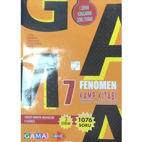 Gama Yayınları 7. Sınıf Fenomen Tüm Dersler Kamp Kitabı