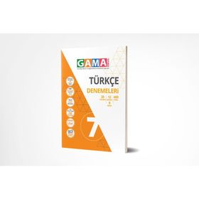 Gama Yayınları 7. Sınıf Türkçe Denemeleri